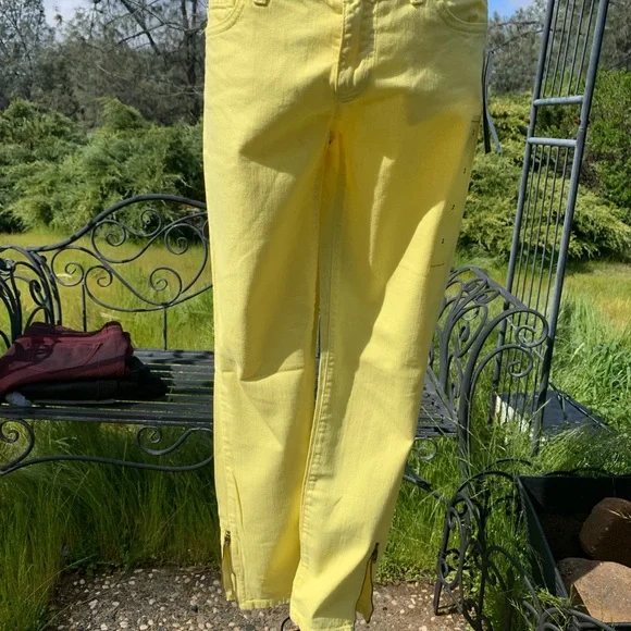Tommy Hilfiger Yellow ankle cropped jeans - Picture 11 of 11